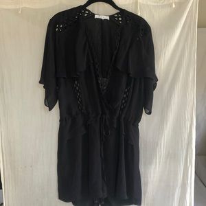 IRO Paris sheer jumpsuit